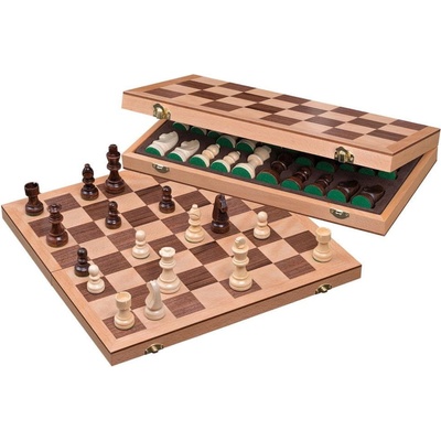 Šachy, kazeta, pole 43 mm