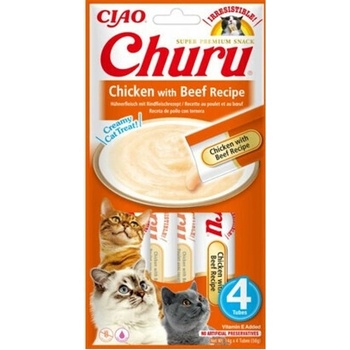 Churu Cat Chicken with Beef 4 x 14 g
