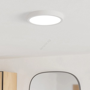 EGLO 901333 - LED плафон за баня FUEVA LED/11, 5W/230V Ø21, 1 cm IP44 бял (EG901333)