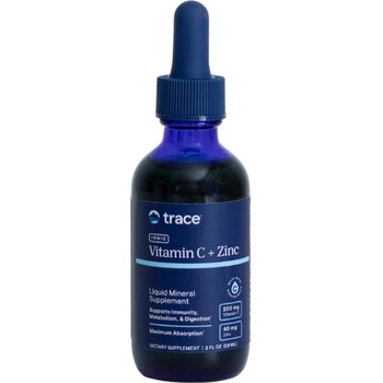Trace Minerals Ionic Vitamin C + Zinc, 59 ml, Trace Minerals (9494)