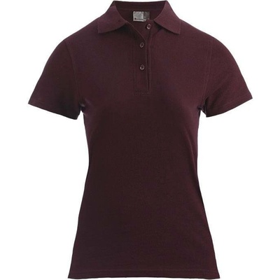 Promodoro 4005 Dámske piqué polo "Superior" červená Burgundy