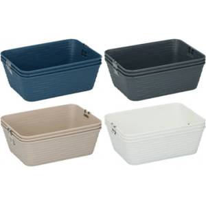  КОШНИЦА ПВЦ 18.7x14.6x6.4см К-КТ 3бр