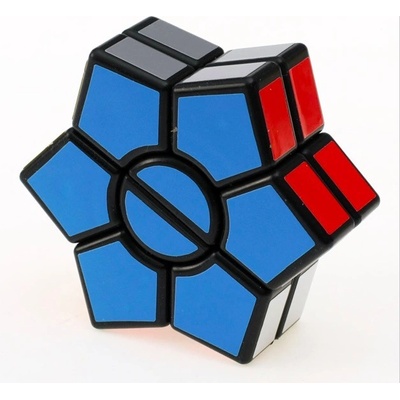 Diansheng Star Dart 2 Layer SQ 1 Magic Cube Black hlavolam
