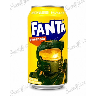 Fanta ananas USA 355 ml – Zboží Dáma