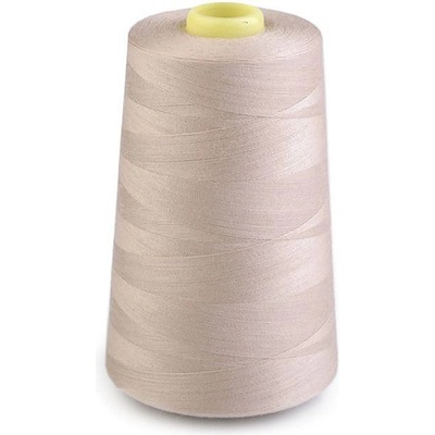 Prima-obchod Polyesterové nitě pro overlocky i klasické šití návin 5000 yards PES 40/2, barva 864 Frosted Almond