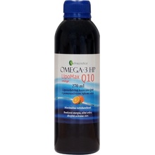 Nutraceutica Rybí olej Omega-3 HP s koenzymem Q10 orange 270 ml