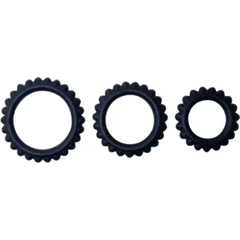 Image 1 of LyBaile 3 бр. пенис пръстени от силикон Titan