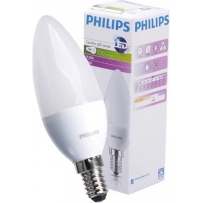 Philips LED žiarovka E14 CP B38 FR 7W 60W denní biela 4000K , sviečka