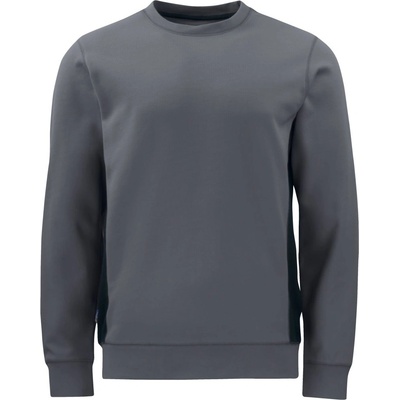 ProJob 2127 sweatshirt roundneck/Мъжки здрав суитшърт с двоен капак - сив, размер s (64212707601)