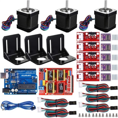 CNC kit 3 Arduino UNO + motory Nema 17 + drivery DRV8825