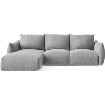 makamii Светлосив сгъваем ъглов диван (ляв ъгъл) Leila - Makamii (LEILA_LCF_43_P1_C8)