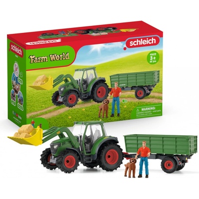 Schleich 42608 traktor s prívesom
