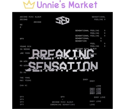 Sf9 - Breaking Sensation CD