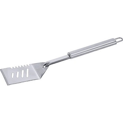 Vroubkovaná lopatka grilovací z nerezové oceli 450 mm | CONTACTO, 5661/450 inox