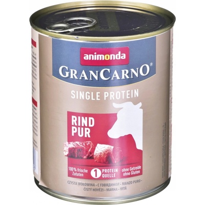 Animonda GranCarno Adult Single Protein čisté hovädzie 24 x 800 g