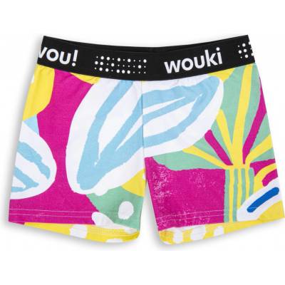 Dětské kraťasy Wouki Setsuna Yellow žlutá