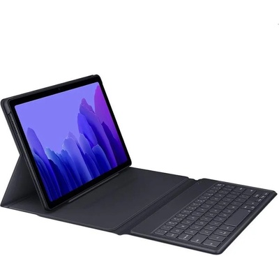 Samsung Book Cover Keyboard EF-DT500UJEGEU - оригинален кейс, клавиатура и поставка за Samsung Galaxy Tab A7 10.4 (2020) (сив)