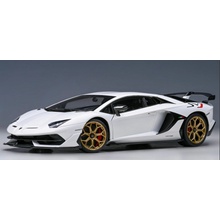 AUTOart Lamborghini Aventador SVJ 2019 BIANCO ASOPO/ METALLIC WHITE 1:18