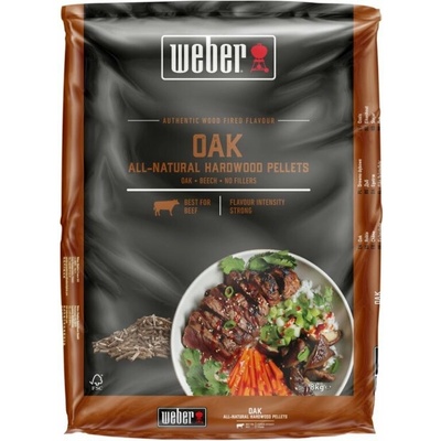 Weber pelety drevené Dub 8 kg