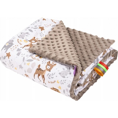 JUKKI Detská deka MINKY 100 Bavlna