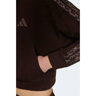 Adidas суичър с цип за деца с памук (KZ0133)