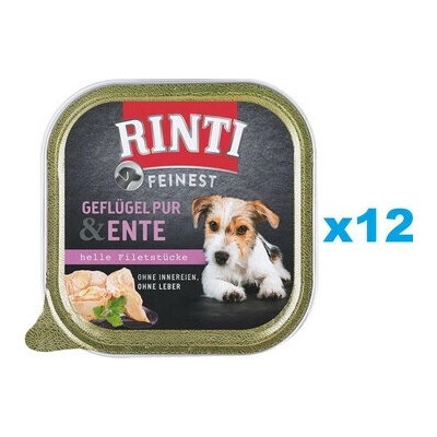 Rinti Feinest Poultry Pure&Duck hydina a kačica 12 x 150 g