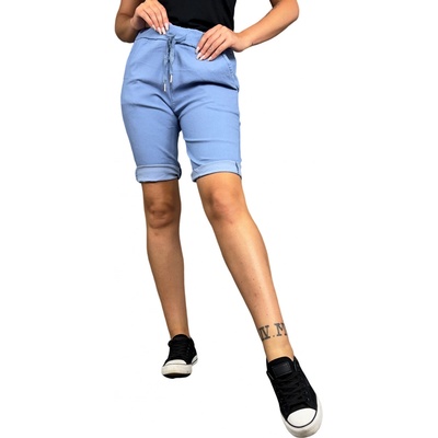 D-Stiag dámské stylové kraťasy SIMPLE Modrá