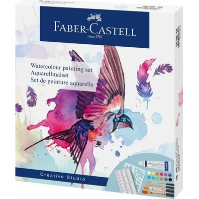 Faber-Castell akvarelové farby 169618 súprava 18 ks