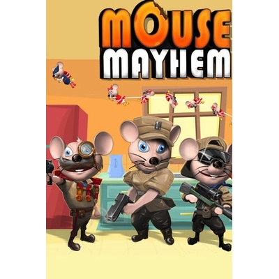 Игра Mouse Mayhem Shooting & Racing за PC Steam, Електронна доставка