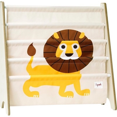 3 SPROUTS - Stojan na knihy Lion Yellow