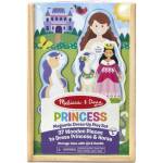 Melissa & Doug - Магнитен дървен комплект за обличане - Принцеса - bebetabg