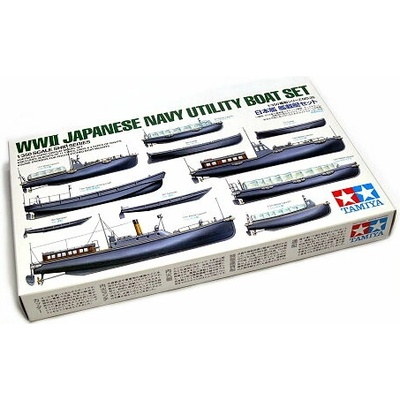 Tamiya JPN Navy Utility Boat Set 28 ks 1:350