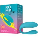  Вибратор за двойки с клиторална стимулация, презареждаем - ROMP Join (D-245876)