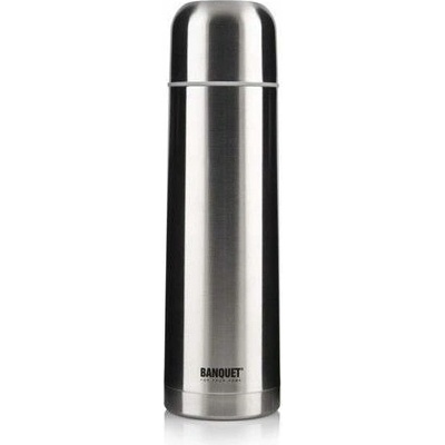 Kinghoff Termoska na nápoje 750 ml stříbrná