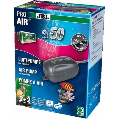 JBL ProAir a50 - Изключително тиха помпа за въздух за аквариум, 50л/ч (J6054600)