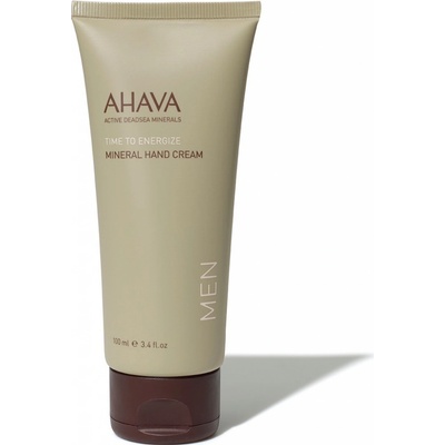 Ahava Time To Energize Men minerálny krém na ruky 100 ml