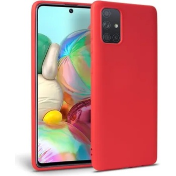 Image 1 of Samsung Силиконов калъф кейс TECH-PROTECT icon за Samsung A41, червен