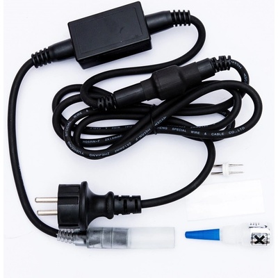 decoLED Startovací sada pro světelné kabely černý IP67