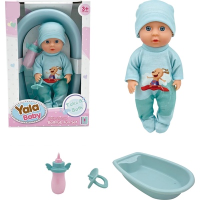 Wiky Bábätko s vaničkou modre 20cm
