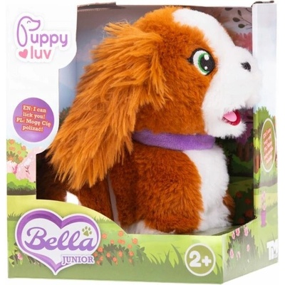 PuppyLuv Interaktivní štěňátko Bella Junior pro děti 2+, DKO0106
