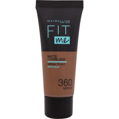 Maybelline Fit Me! Matte+Poreless zmatňujúci make-up pre normálnu až mastnú pleť 360 30 ml