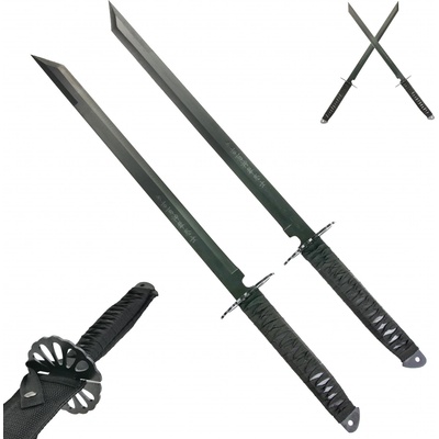 Chladné Zbraně Tanto WAKIZASHI mačety "NINJA DUO" 2 kusy - FUNKČNÍ – Zboží Dáma