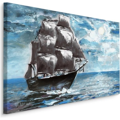 Plátno Pirátská Loď V Moři Varianta: 90x60