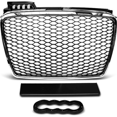 TUNING-TEC Predná maska, AUDI A4 (B7), 2004-2008, Chrom-Black