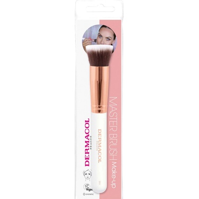 Dermacol Accessories Master Brush by Petra Lovely Hair štetec na tekutý make-up D51 Rose Gold