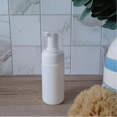 DomaLEP Pěnovač na kosmetiku bílý 100 ml transparentní víčko