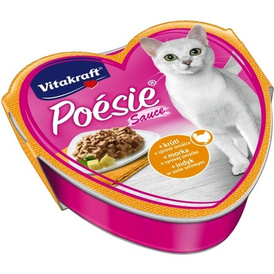 Vitakraft Poésie Sauce krůtí v sýrové omáčce 85 g – Zboží Mobilmania