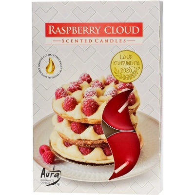 Bispol Aura Raspberry Cloud 6 ks