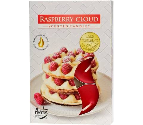 Bispol Aura Raspberry Cloud 6 ks