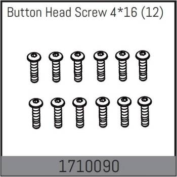 Absima Button Head Screw 4*16 12